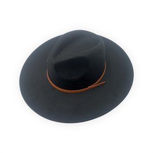 HAILEY-BLACK FEDORA HAT